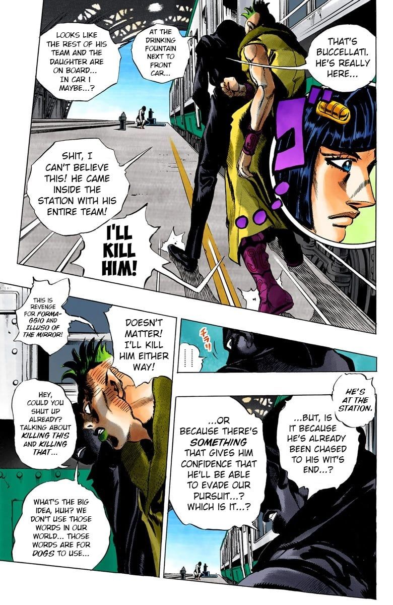 Read JoJo's Bizarre Adventure Part 5 Golden Wind Manga Online