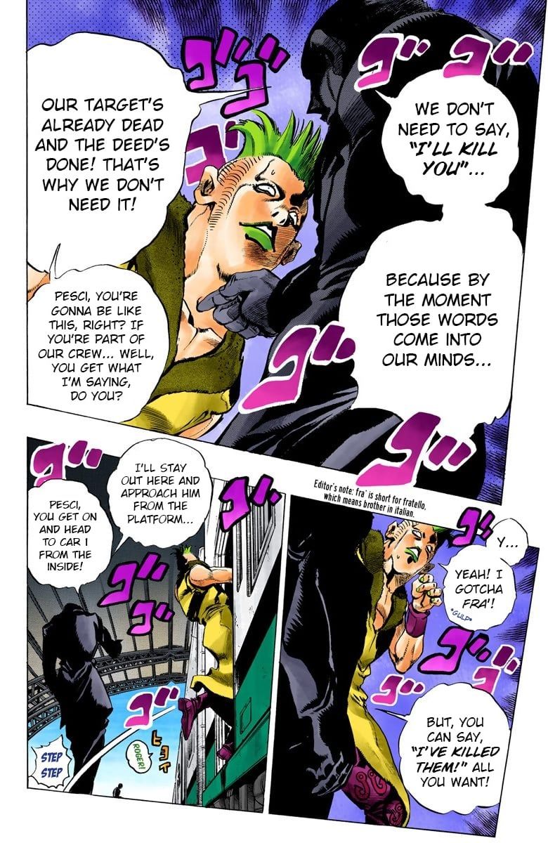 Read JoJo's Bizarre Adventure Part 5 Golden Wind Manga Online