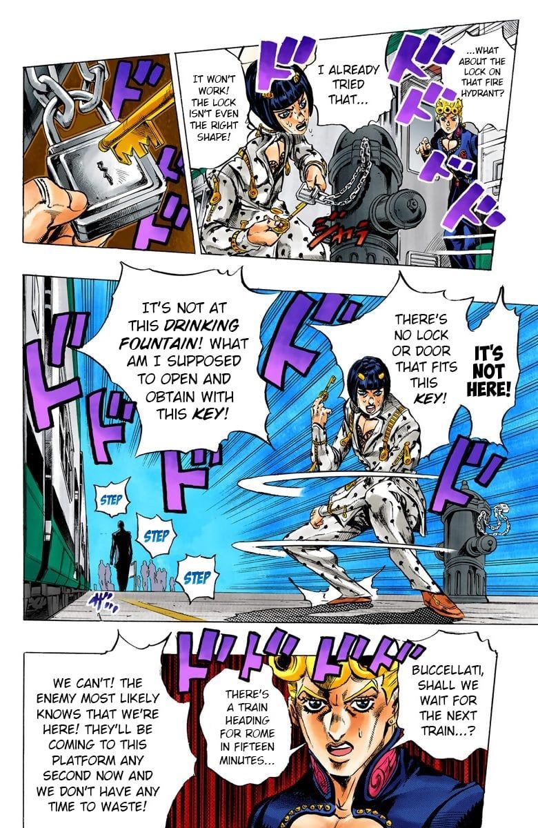 Read JoJo's Bizarre Adventure Part 5 Golden Wind Manga Online