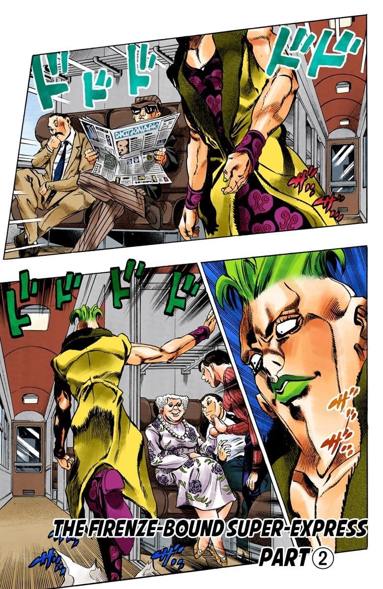 Read JoJo's Bizarre Adventure Part 5 Golden Wind Manga Online