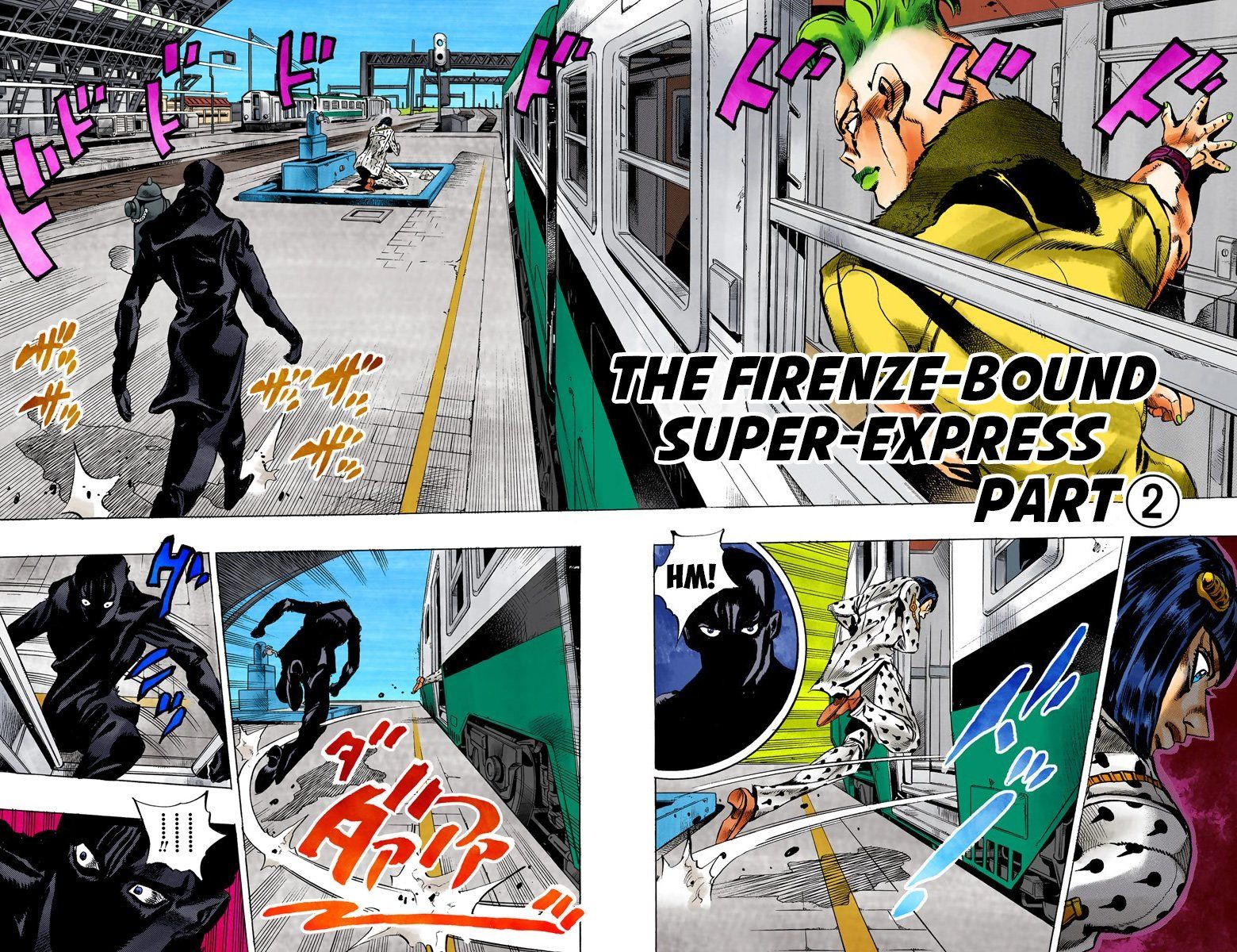 Read JoJo's Bizarre Adventure Part 5 Golden Wind Manga Online