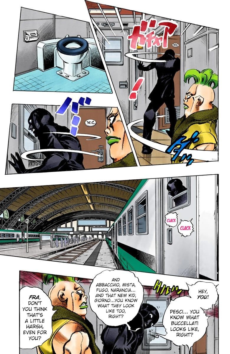 Read JoJo's Bizarre Adventure Part 5 Golden Wind Manga Online