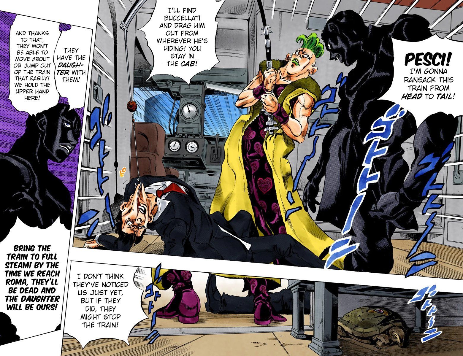 Read JoJo's Bizarre Adventure Part 5 Golden Wind Manga Online