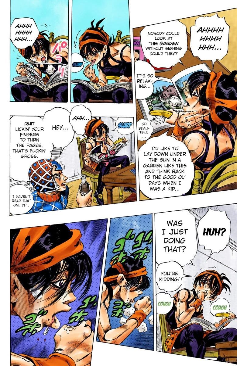 Read JoJo's Bizarre Adventure Part 5 Golden Wind Manga Online