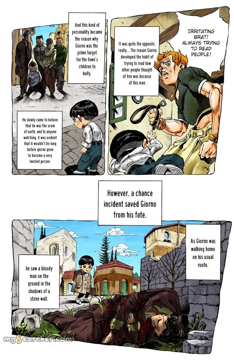 Read JoJo's Bizarre Adventure Part 5 Golden Wind Manga Online