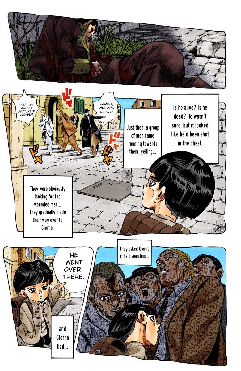 Read JoJo's Bizarre Adventure Part 5 Golden Wind Manga Online