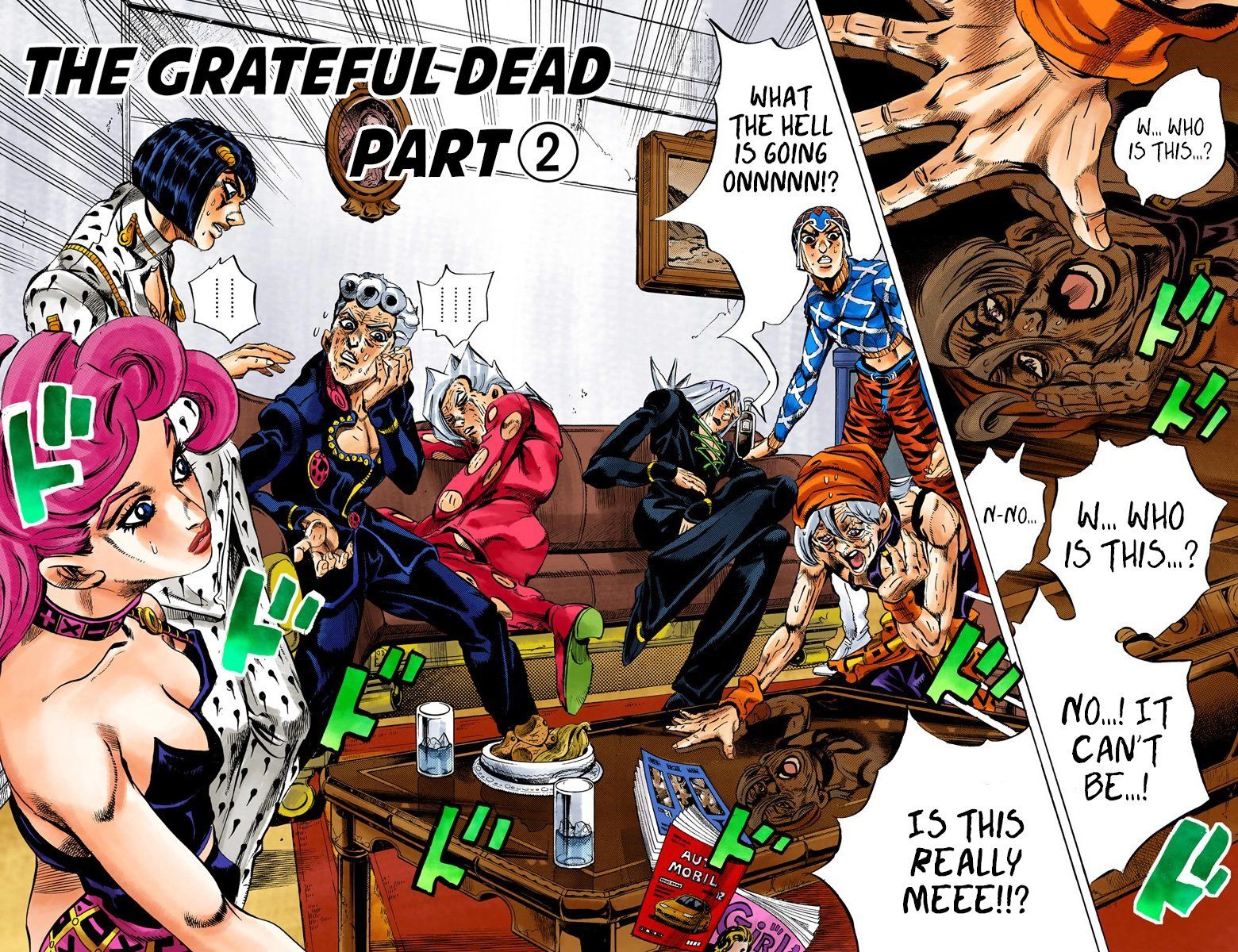 Read JoJo's Bizarre Adventure Part 5 Golden Wind Manga Online