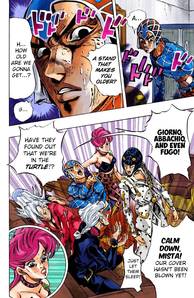 Read JoJo's Bizarre Adventure Part 5 Golden Wind Manga Online