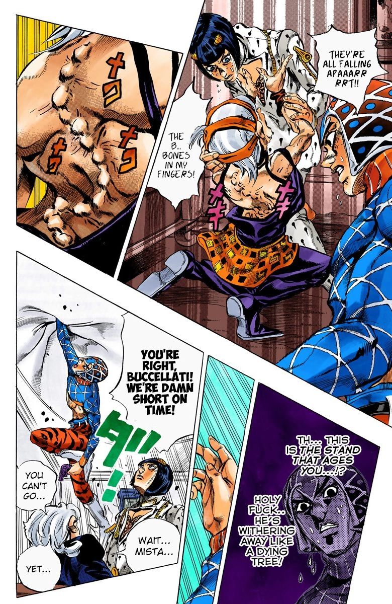 Read JoJo's Bizarre Adventure Part 5 Golden Wind Manga Online