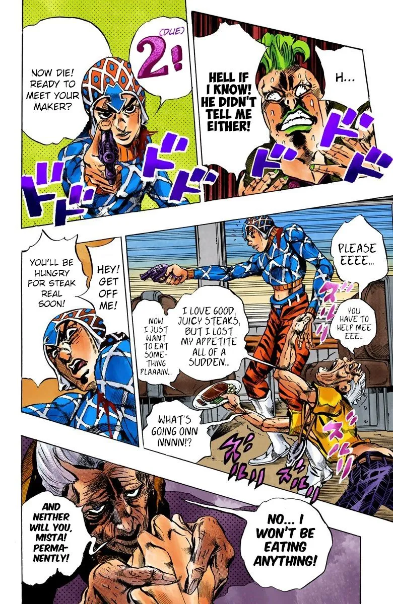 Read JoJo's Bizarre Adventure Part 5 Golden Wind Manga Online