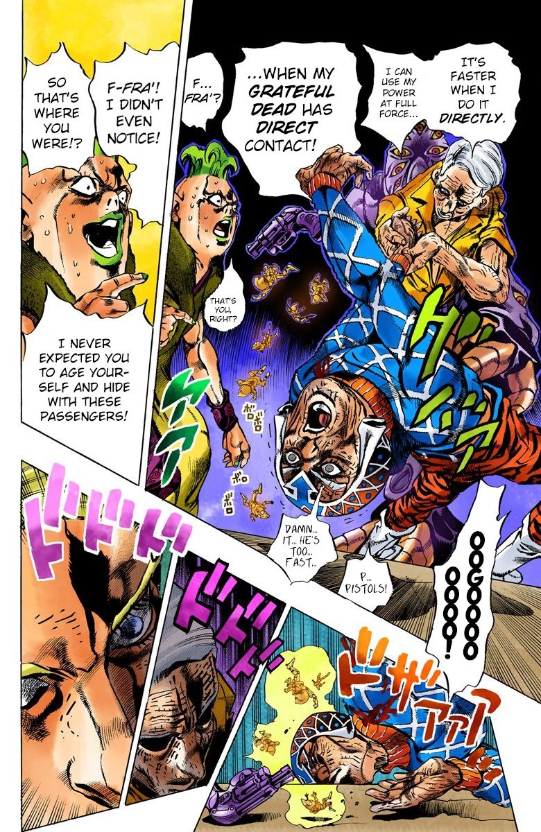 Read JoJo's Bizarre Adventure Part 5 Golden Wind Manga Online