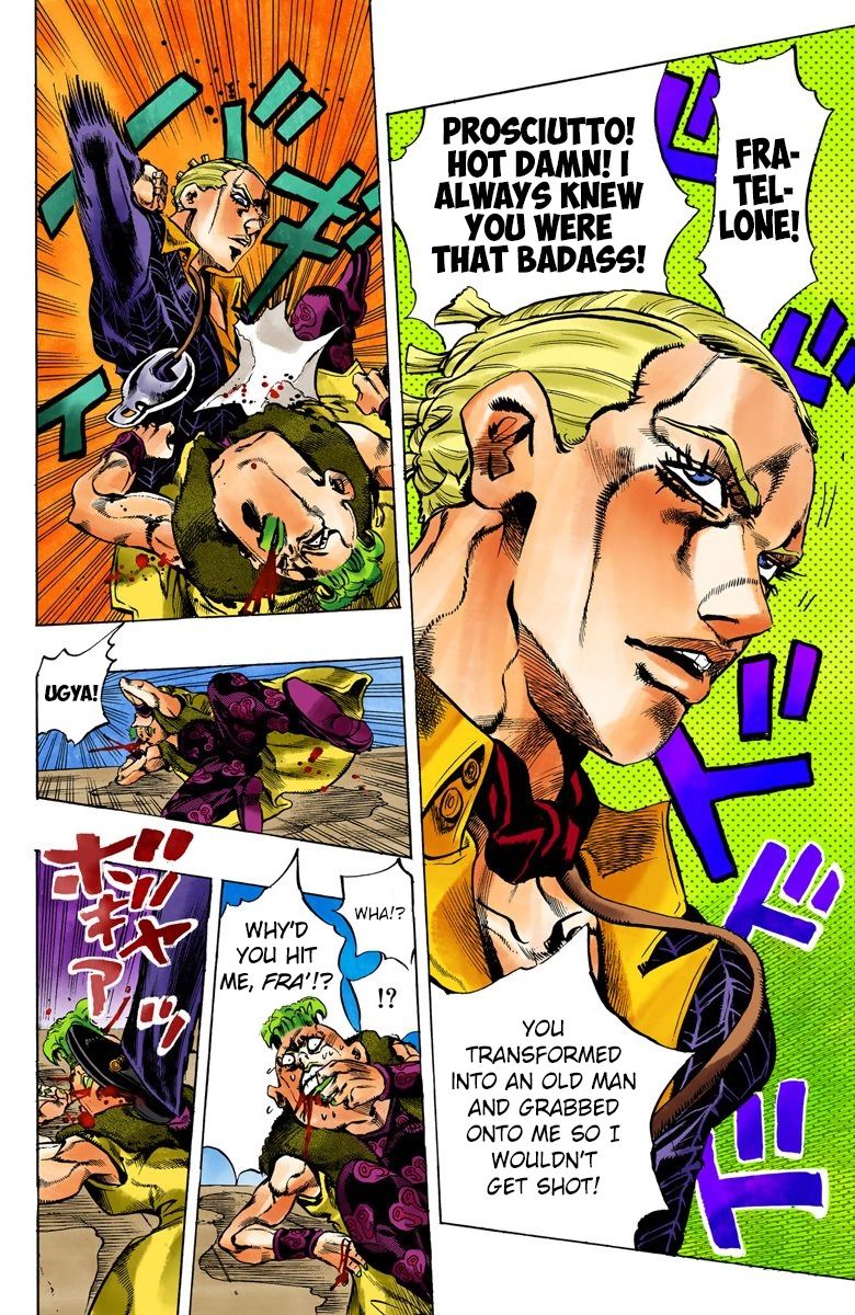 Read JoJo's Bizarre Adventure Part 5 Golden Wind Manga Online