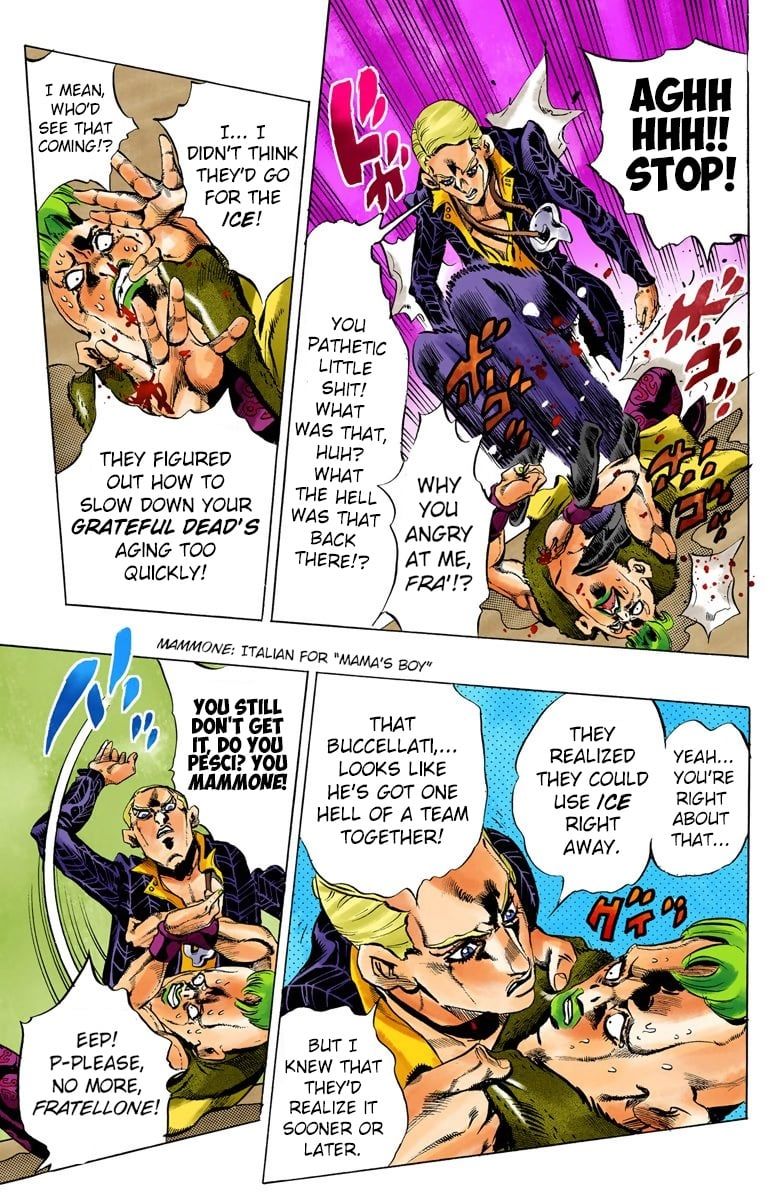 Read JoJo's Bizarre Adventure Part 5 Golden Wind Manga Online