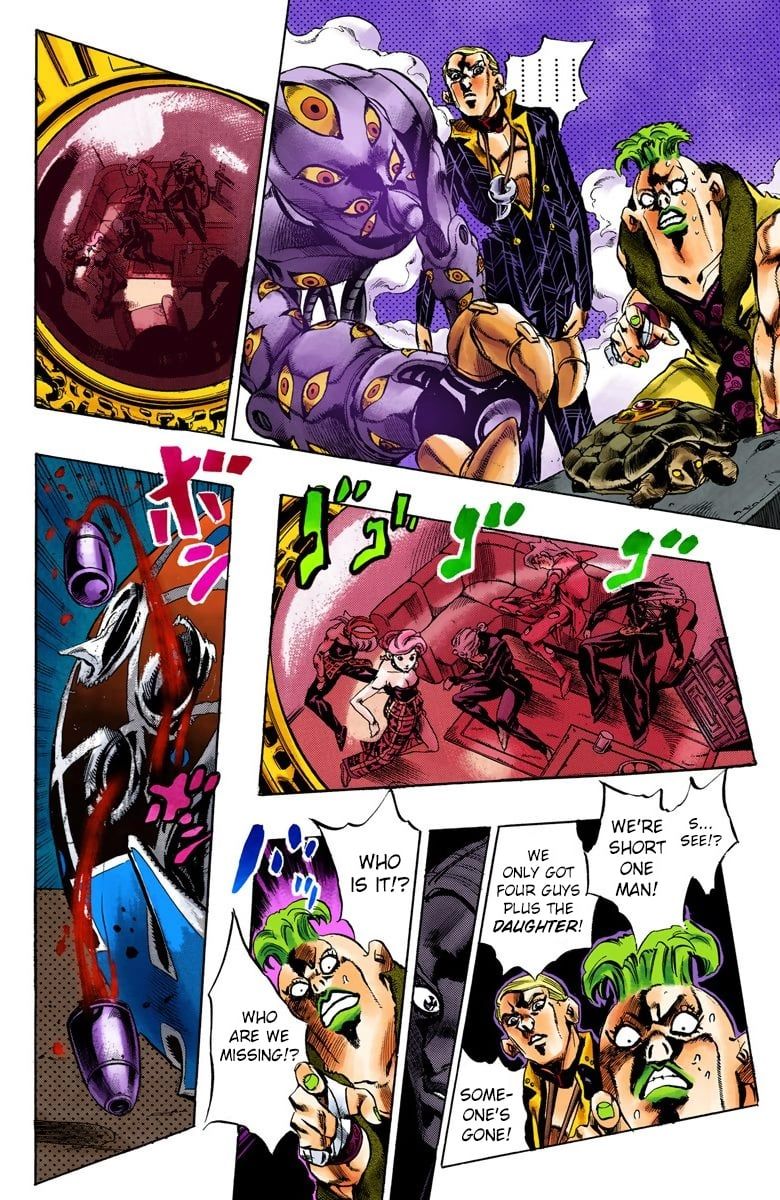 Read JoJo's Bizarre Adventure Part 5 Golden Wind Manga Online