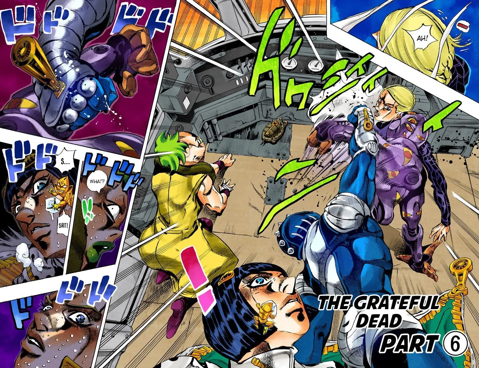 Read JoJo's Bizarre Adventure Part 5 Golden Wind Manga Online