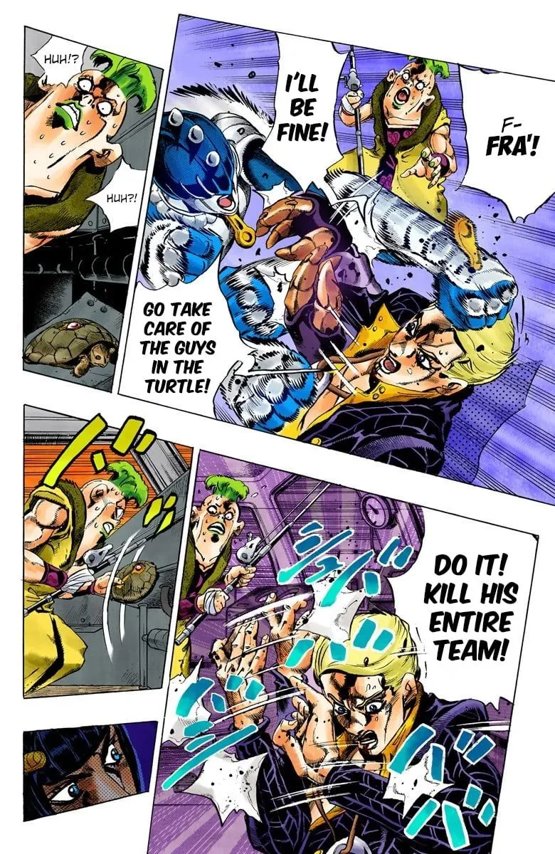 Read JoJo's Bizarre Adventure Part 5 Golden Wind Manga Online