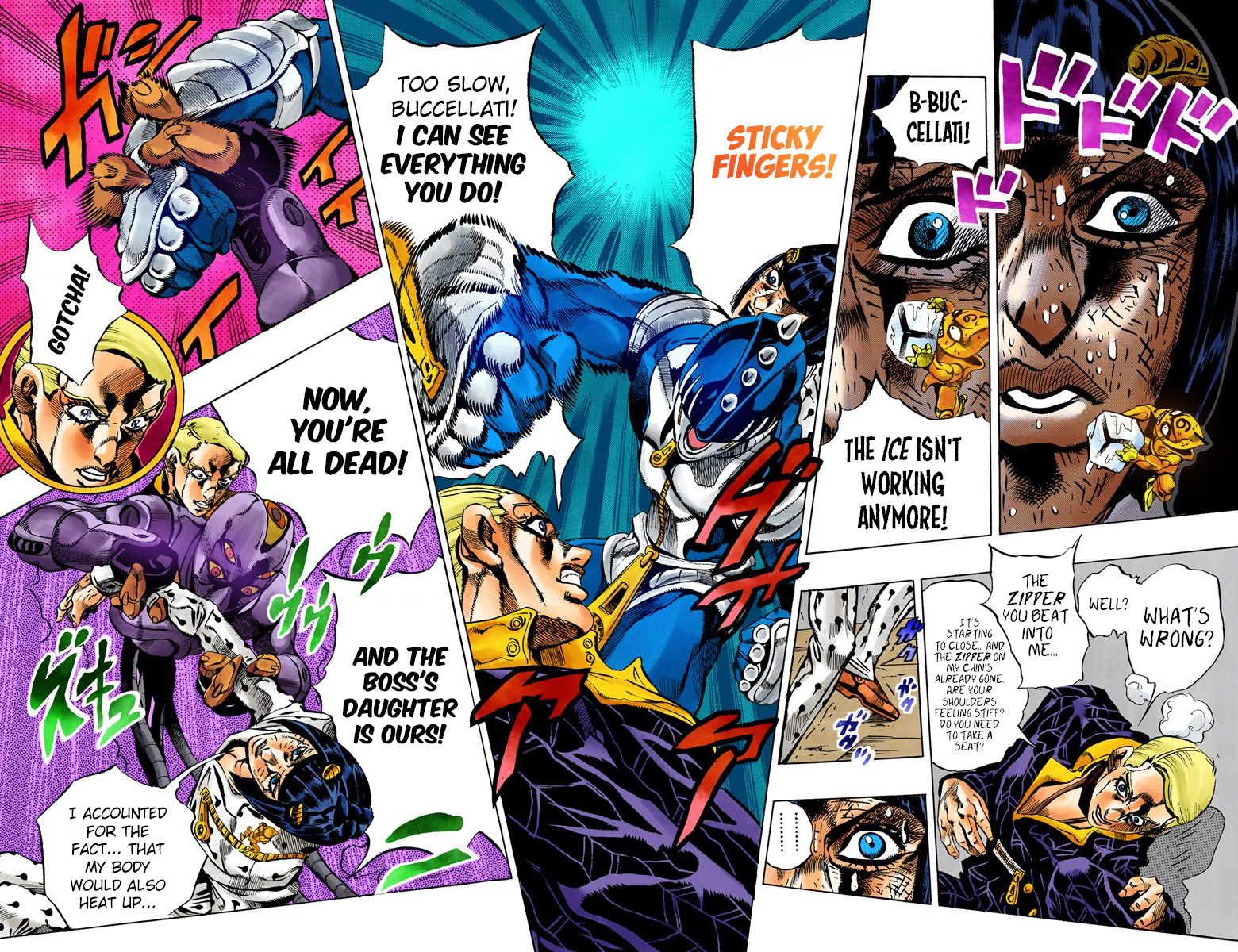 Read JoJo's Bizarre Adventure Part 5 Golden Wind Manga Online