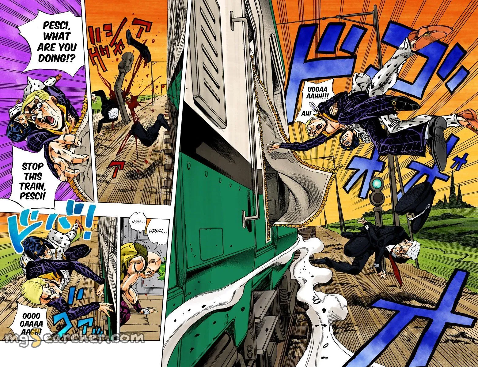 Read JoJo's Bizarre Adventure Part 5 Golden Wind Manga Online