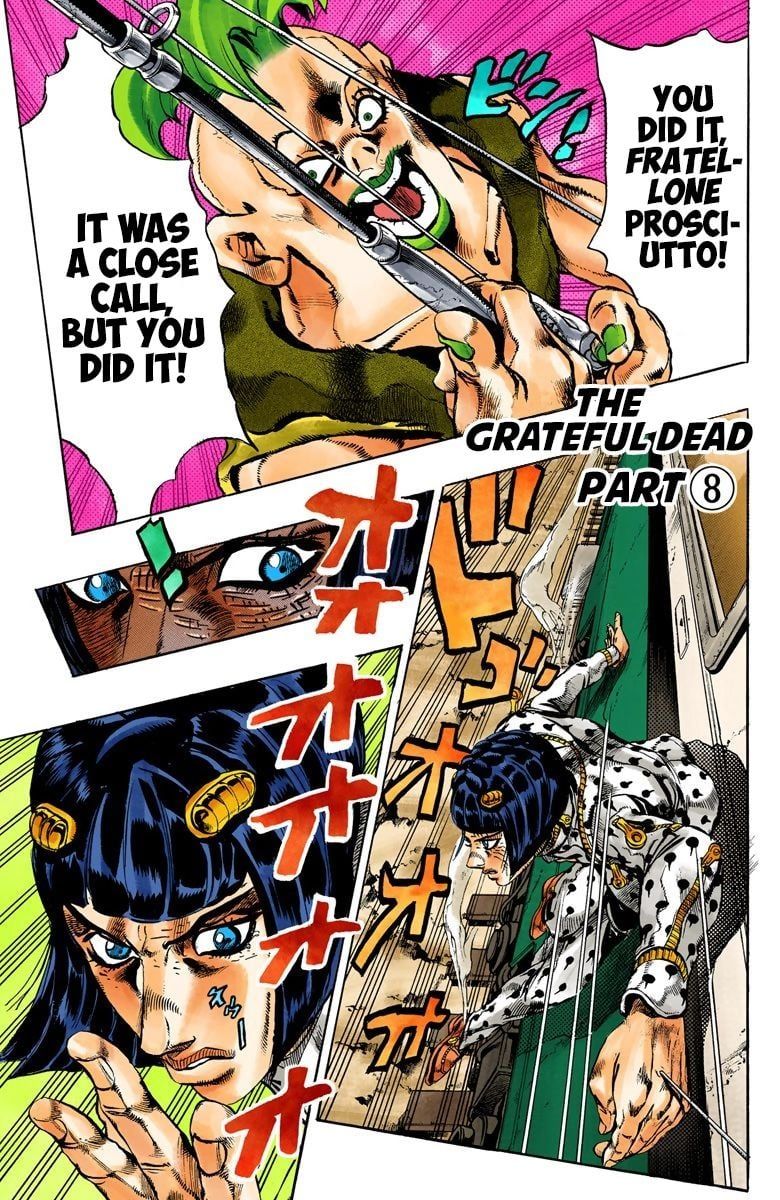 Read JoJo's Bizarre Adventure Part 5 Golden Wind Manga Online