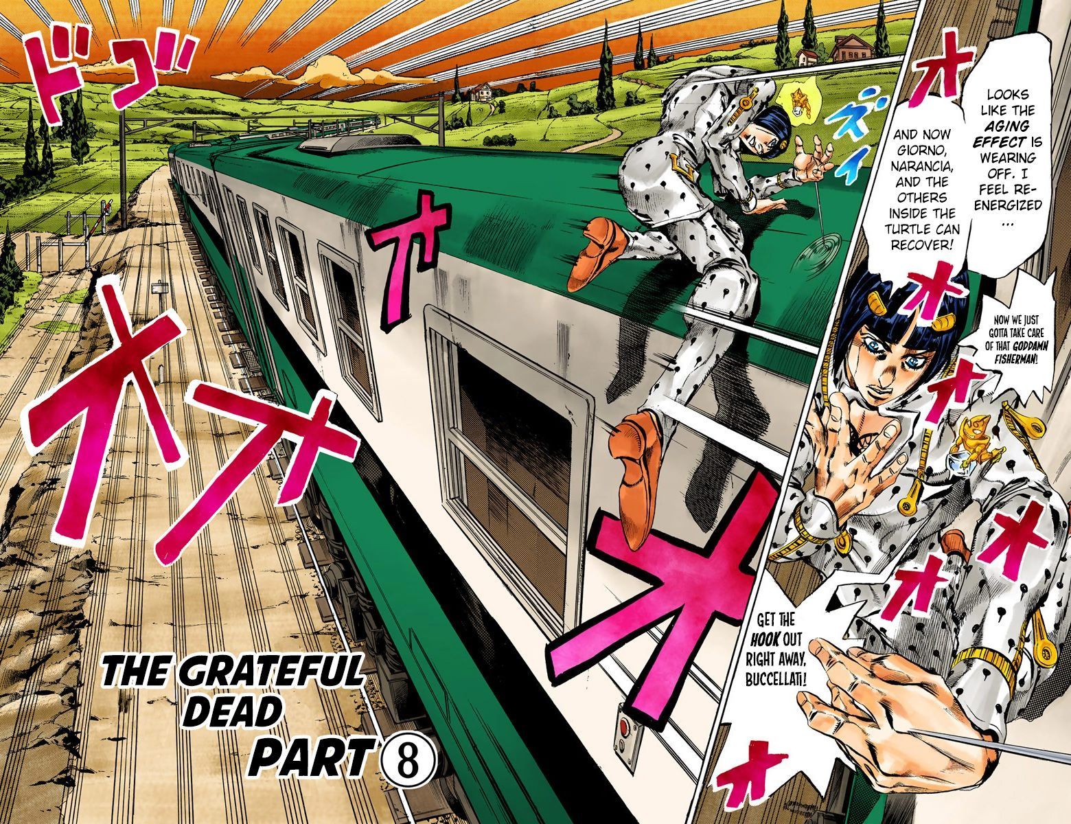 Read JoJo's Bizarre Adventure Part 5 Golden Wind Manga Online