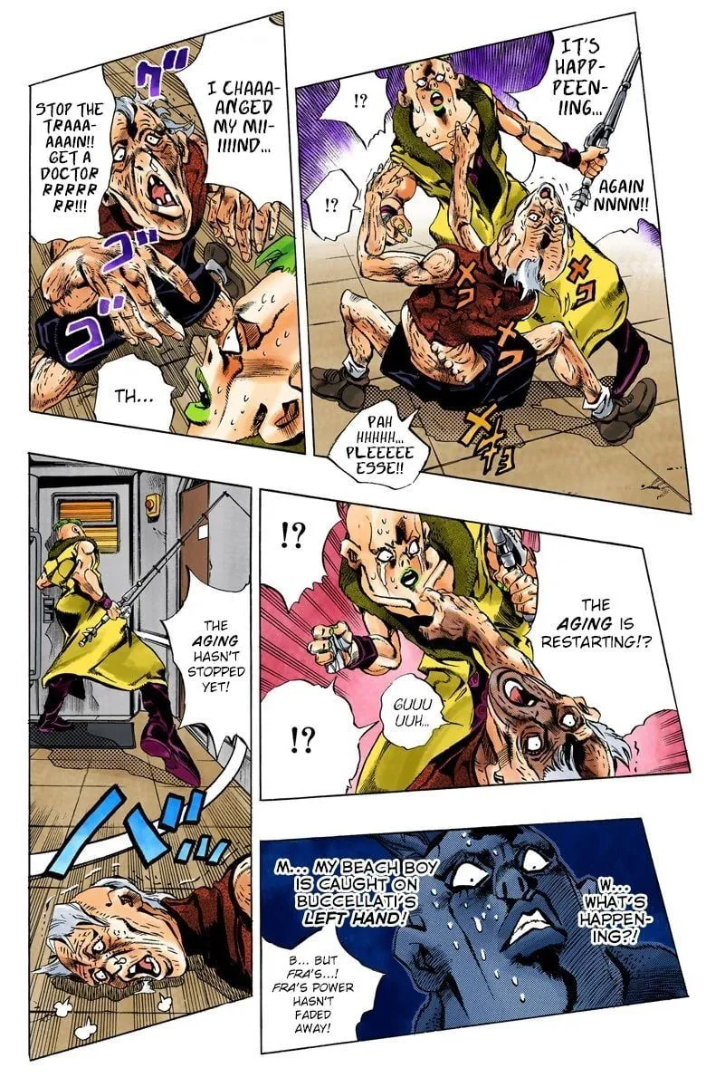 Read JoJo's Bizarre Adventure Part 5 Golden Wind Manga Online