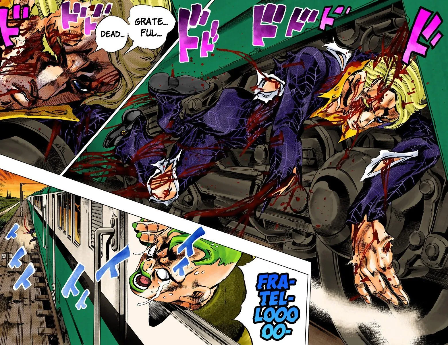 Read JoJo's Bizarre Adventure Part 5 Golden Wind Manga Online