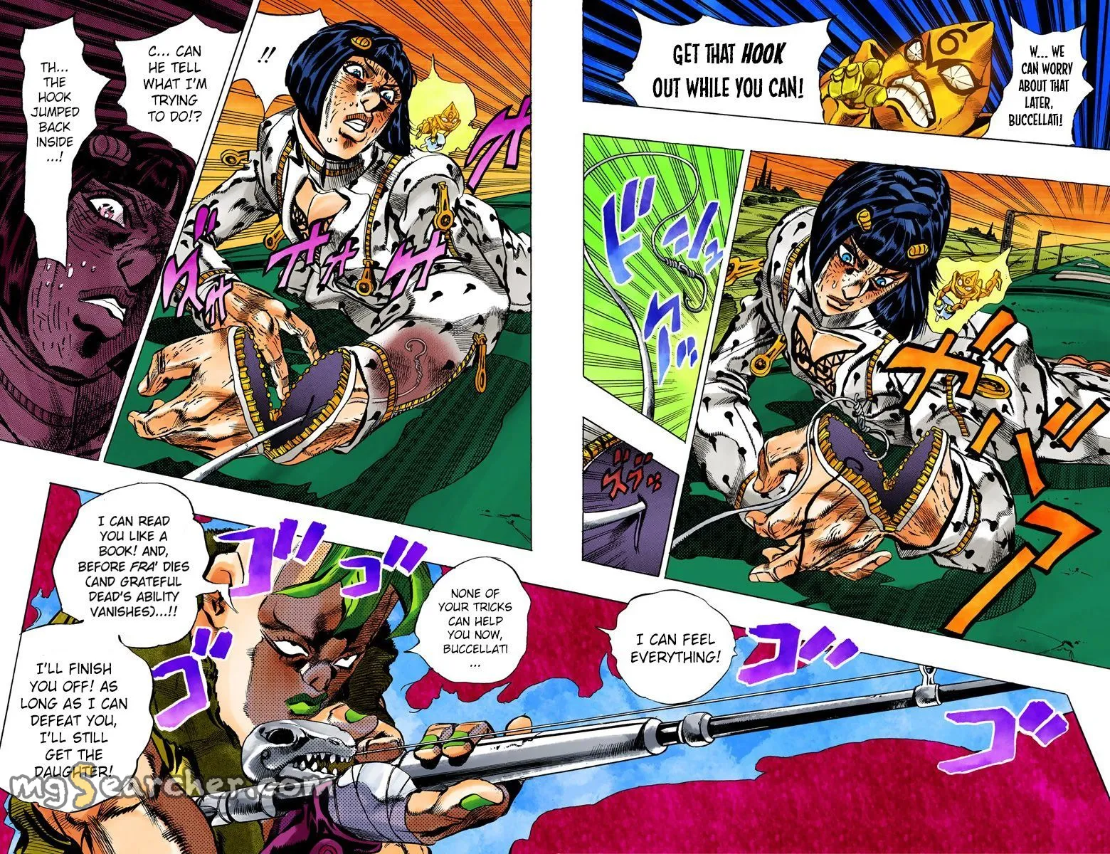 Read JoJo's Bizarre Adventure Part 5 Golden Wind Manga Online