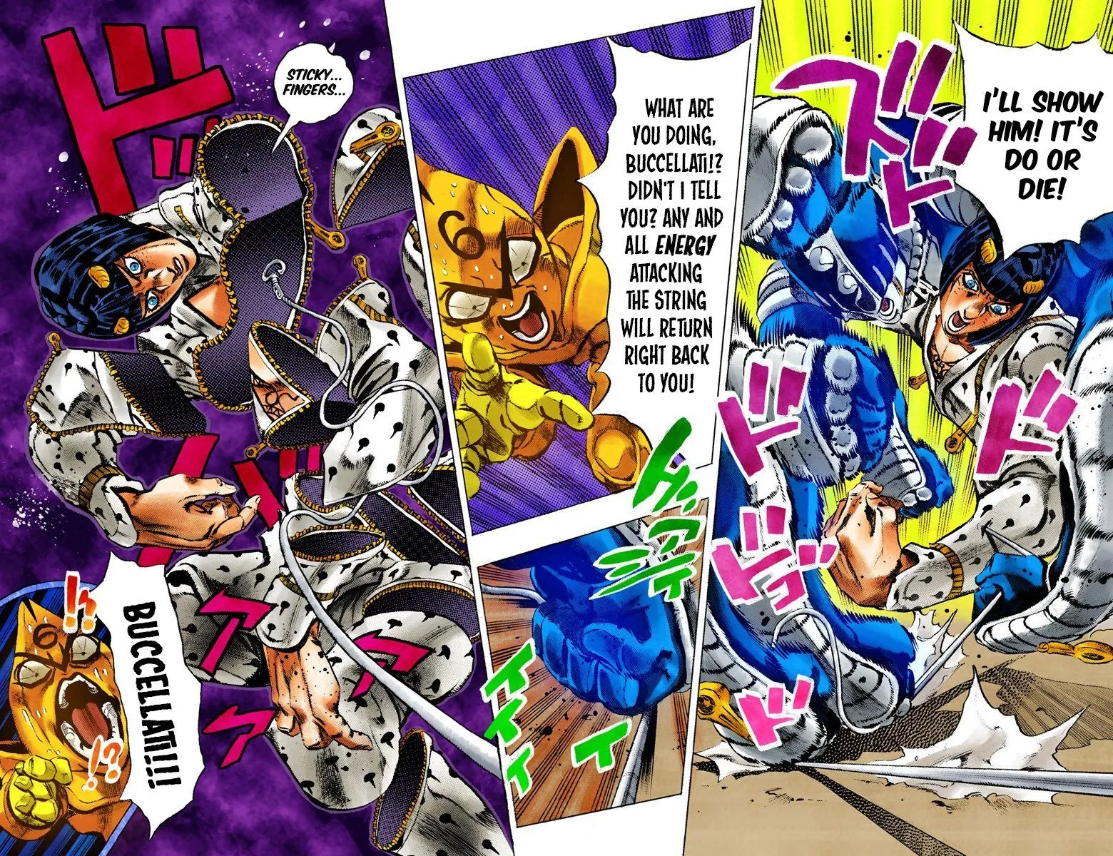 Read JoJo's Bizarre Adventure Part 5 Golden Wind Manga Online