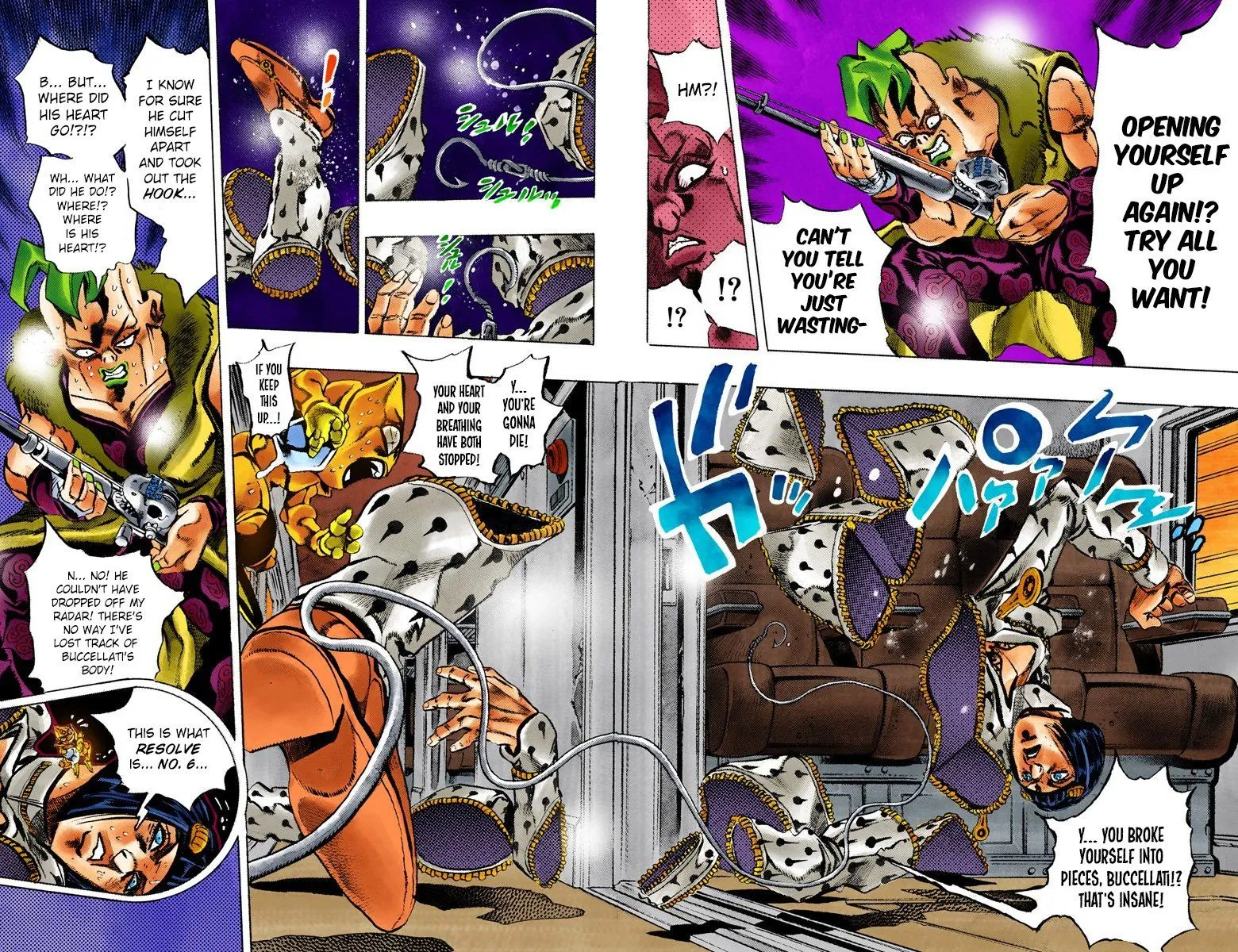Read JoJo's Bizarre Adventure Part 5 Golden Wind Manga Online