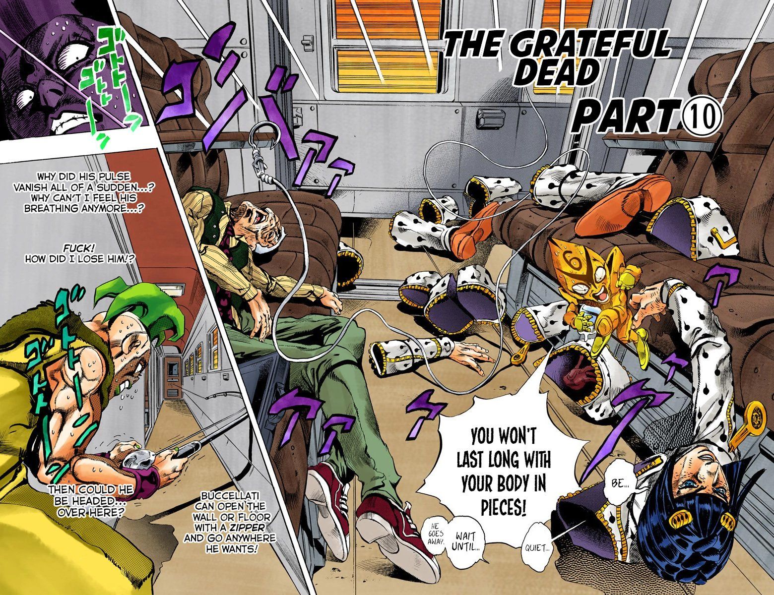 Read JoJo's Bizarre Adventure Part 5 Golden Wind Manga Online