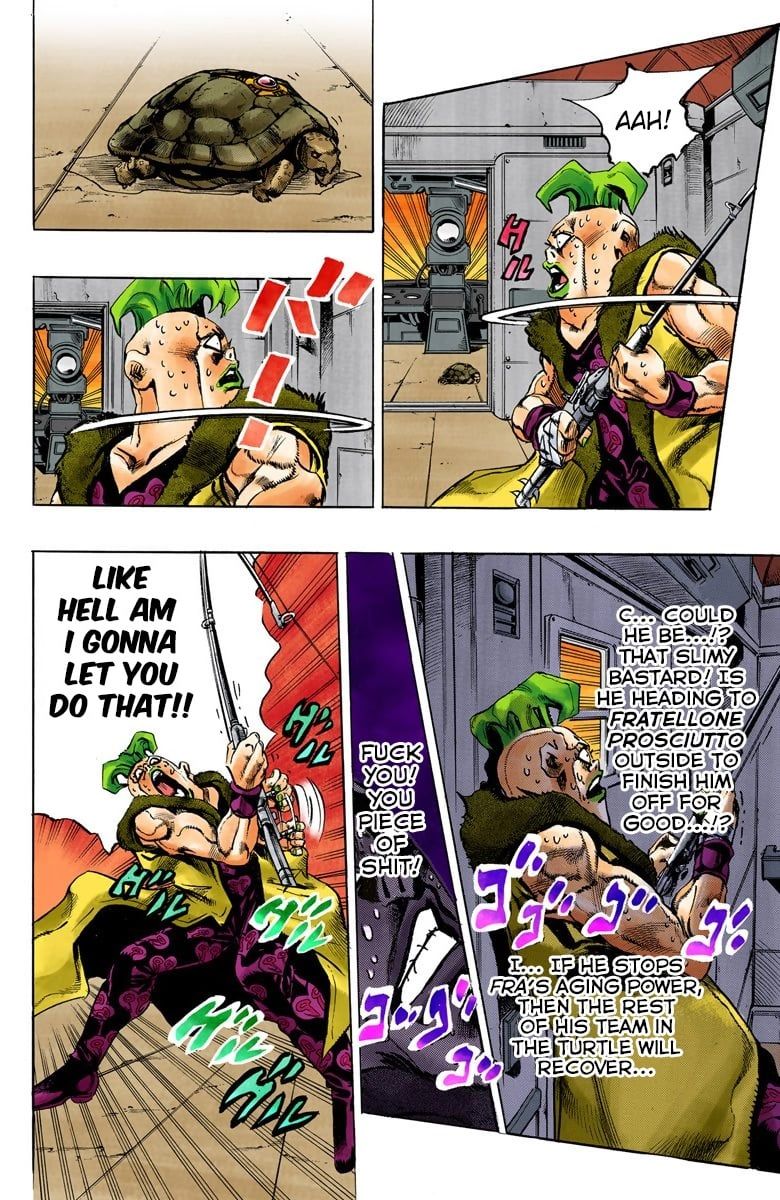 Read JoJo's Bizarre Adventure Part 5 Golden Wind Manga Online