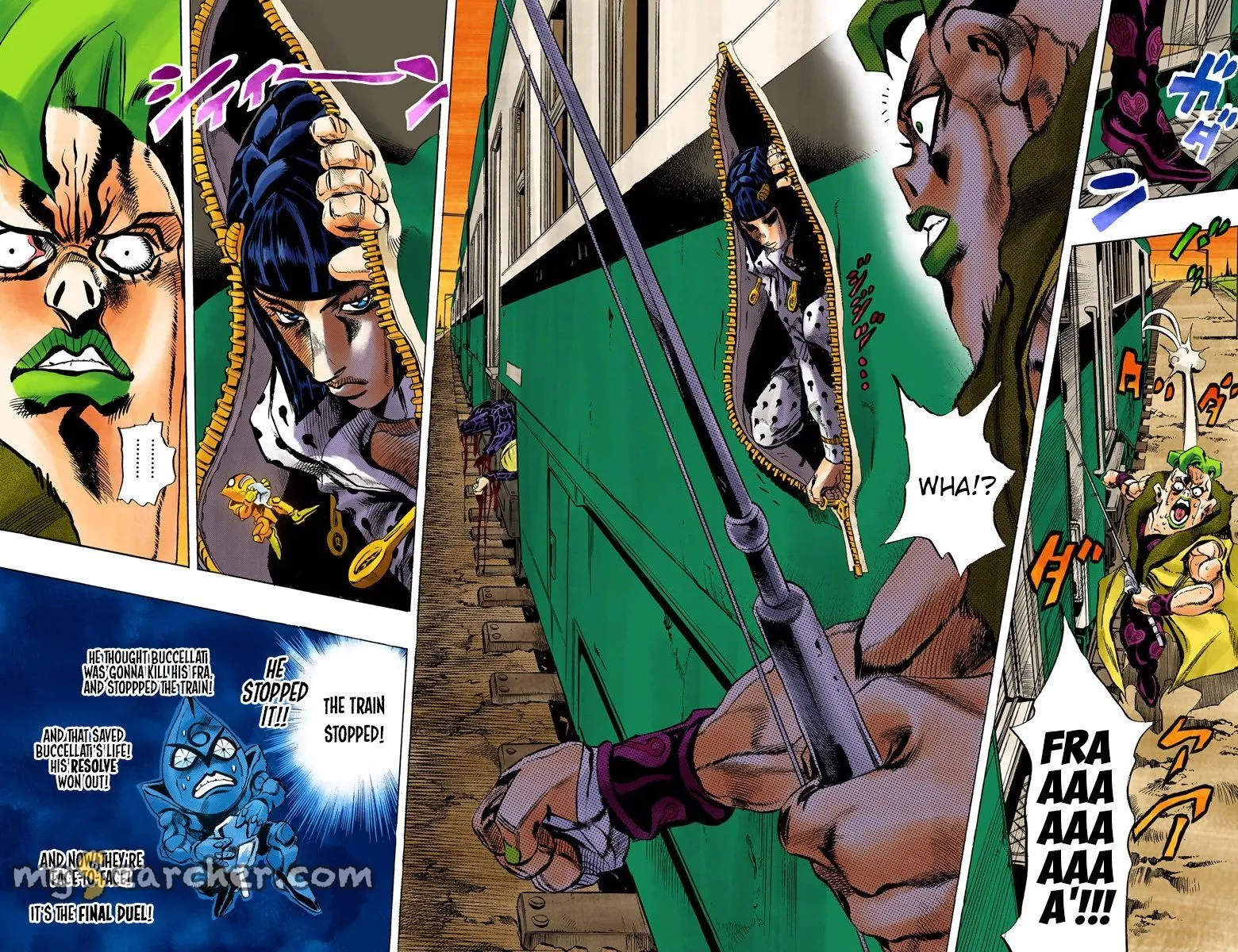 Read JoJo's Bizarre Adventure Part 5 Golden Wind Manga Online
