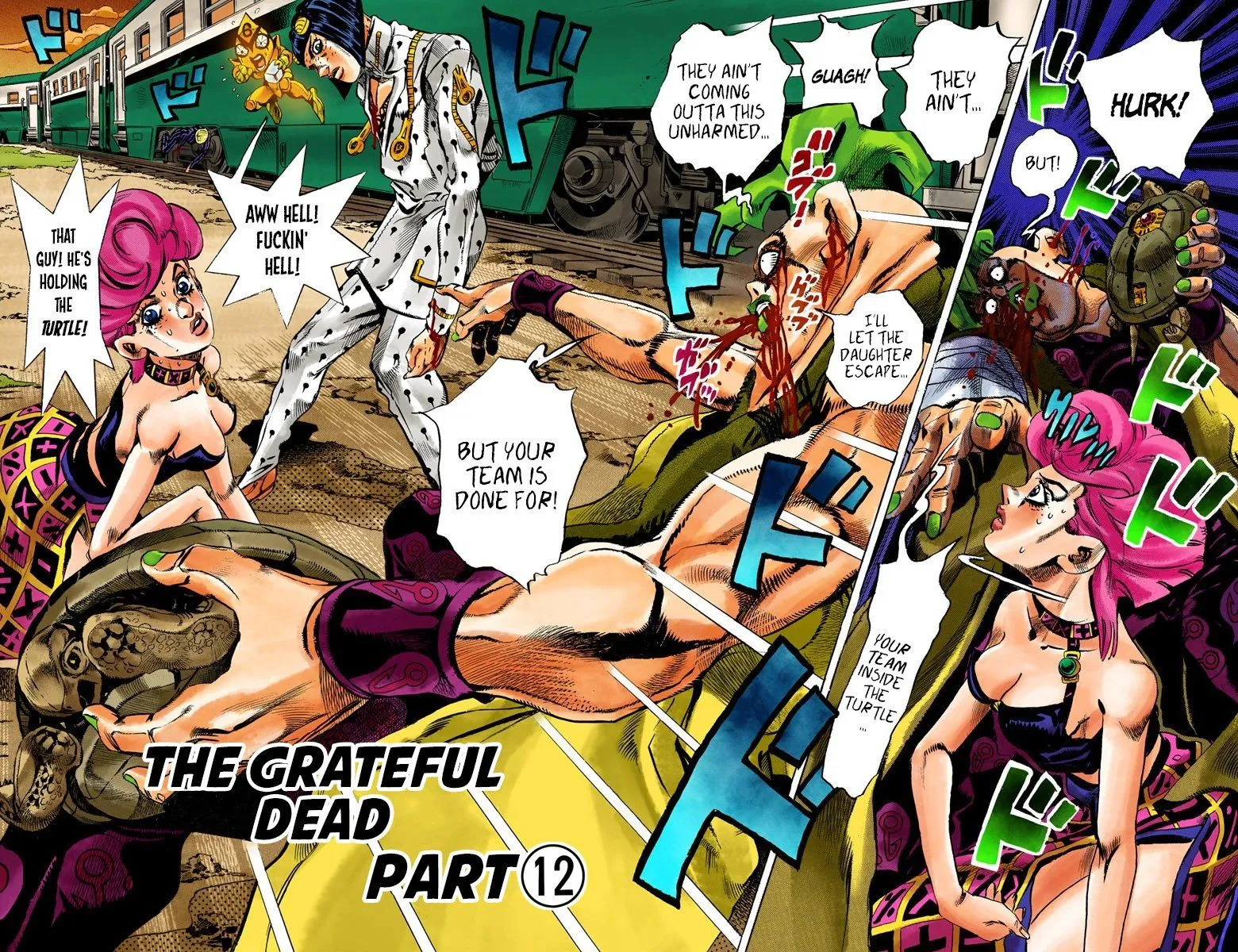 Read JoJo's Bizarre Adventure Part 5 Golden Wind Manga Online