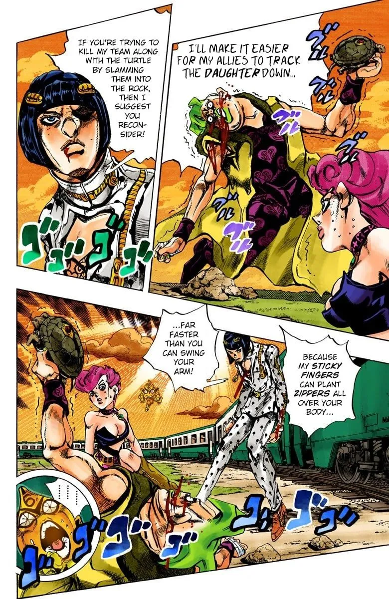 Read JoJo's Bizarre Adventure Part 5 Golden Wind Manga Online