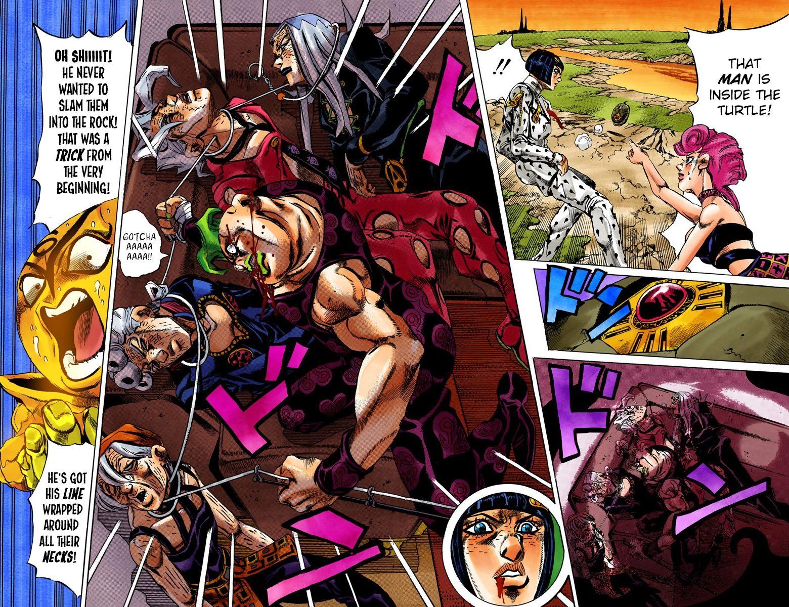 Read JoJo's Bizarre Adventure Part 5 Golden Wind Manga Online