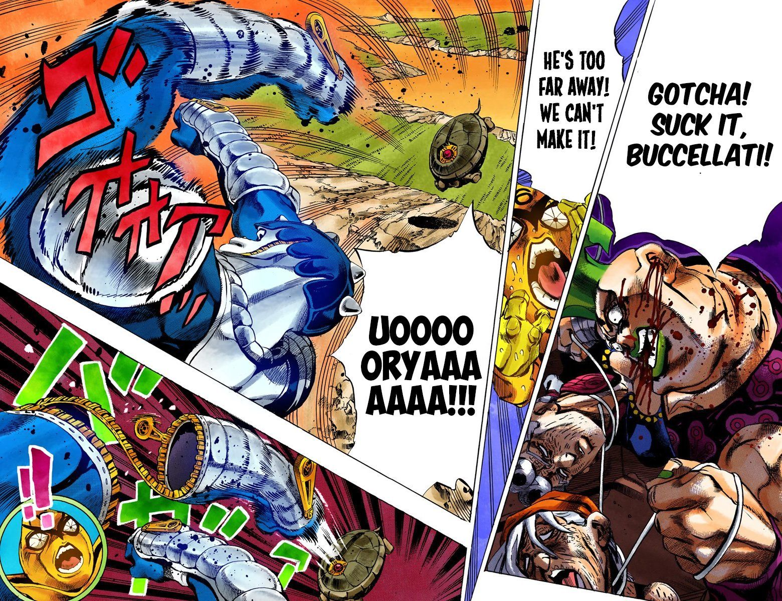 Read JoJo's Bizarre Adventure Part 5 Golden Wind Manga Online