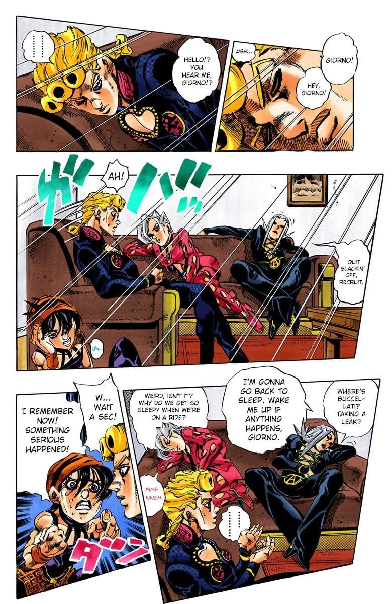 Read JoJo's Bizarre Adventure Part 5 Golden Wind Manga Online