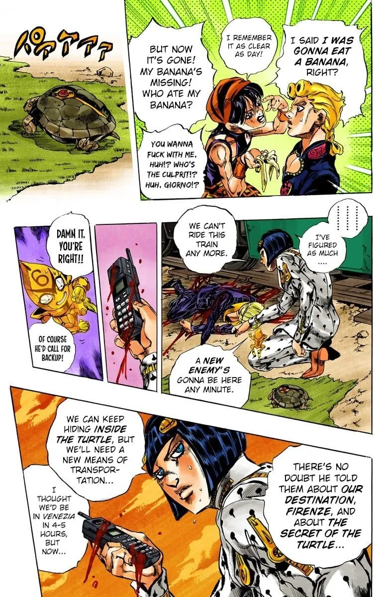 Read JoJo's Bizarre Adventure Part 5 Golden Wind Manga Online