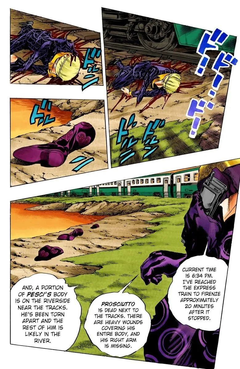 Read JoJo's Bizarre Adventure Part 5 Golden Wind Manga Online