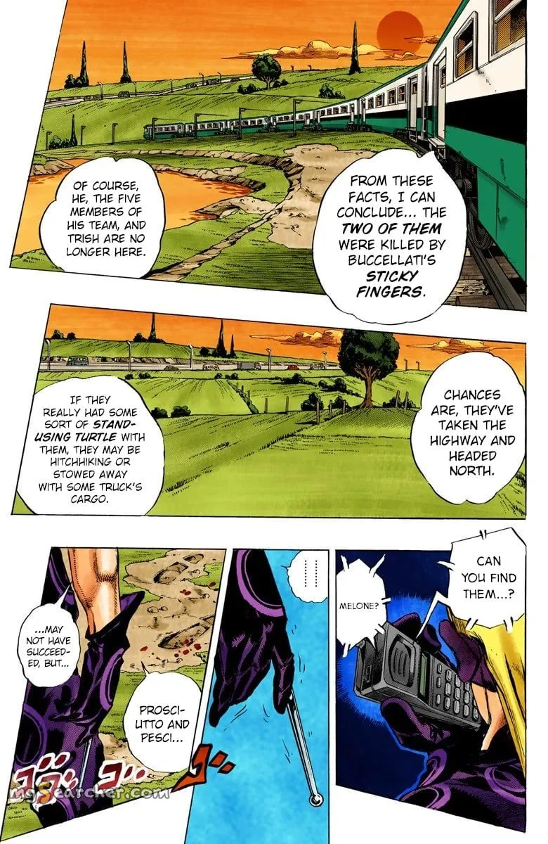 Read JoJo's Bizarre Adventure Part 5 Golden Wind Manga Online