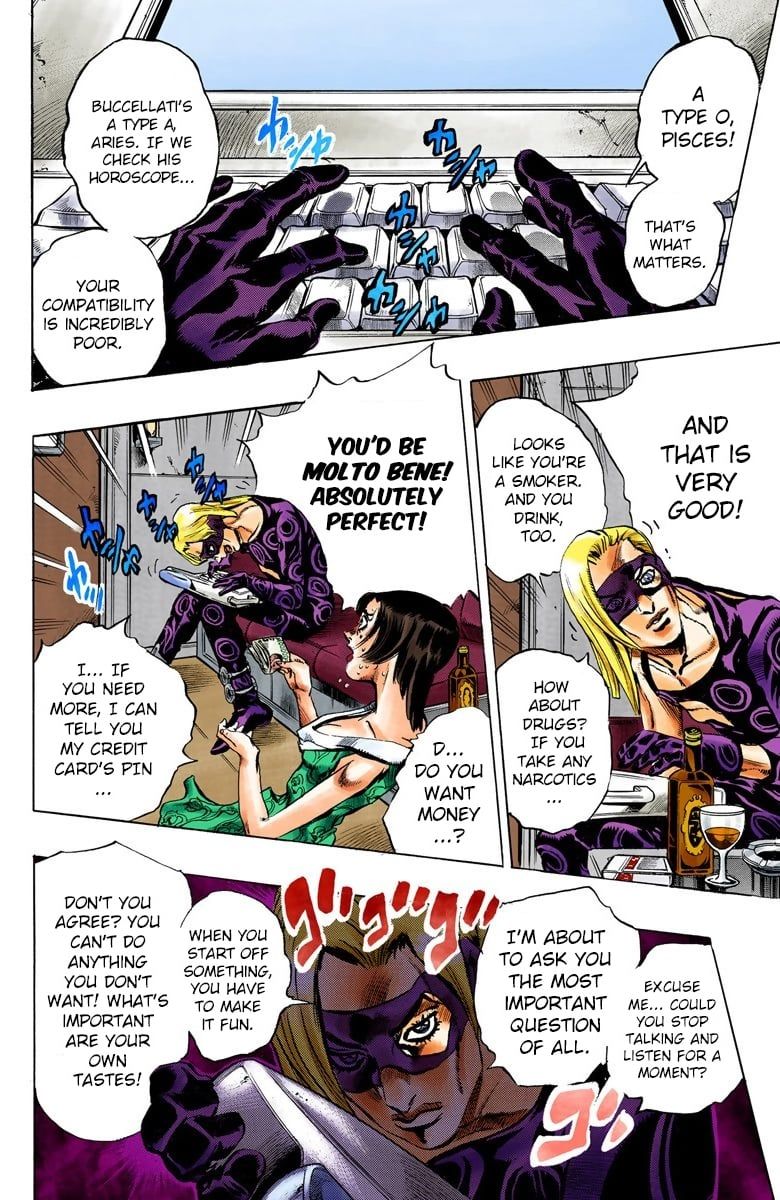 Read JoJo's Bizarre Adventure Part 5 Golden Wind Manga Online