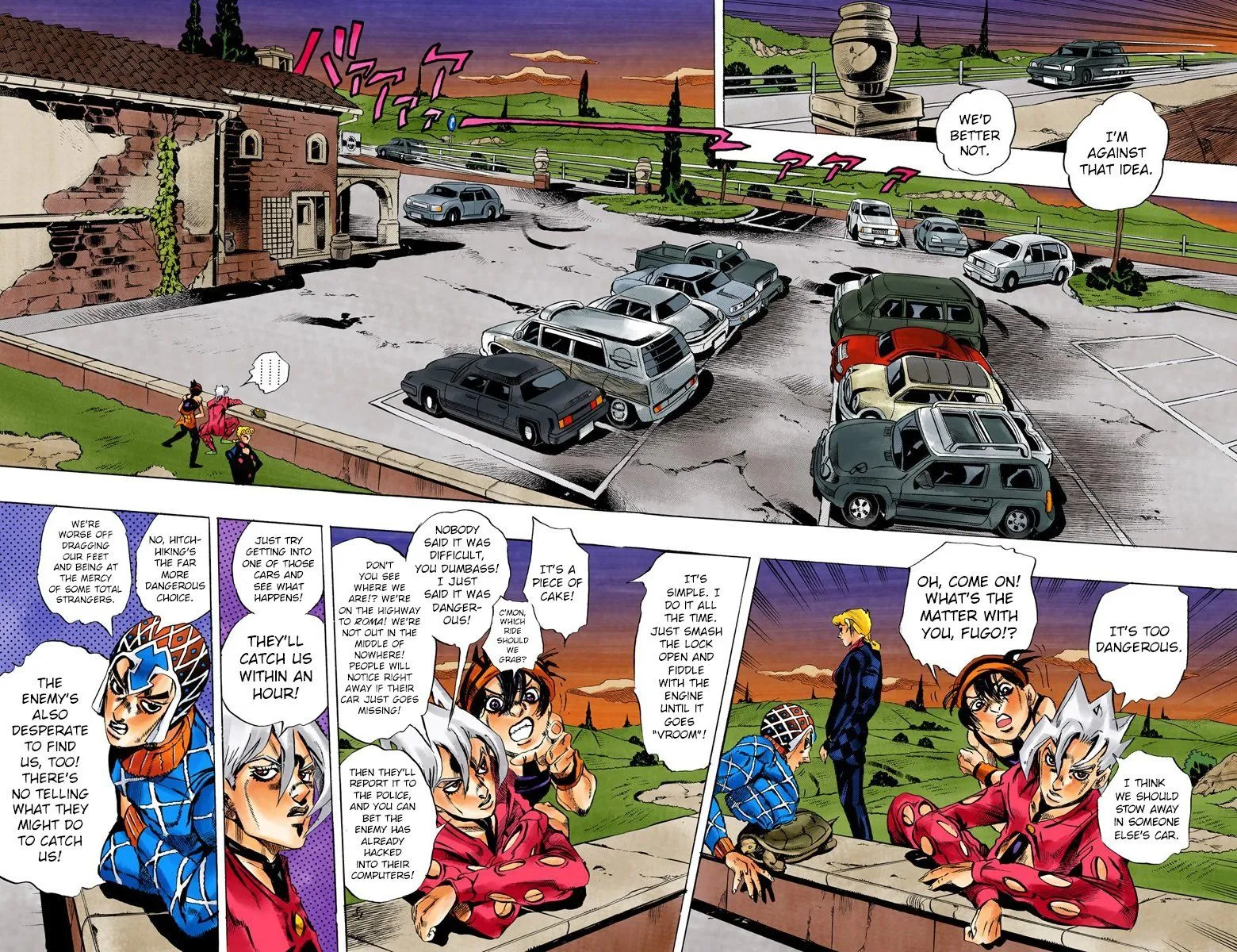 Read JoJo's Bizarre Adventure Part 5 Golden Wind Manga Online