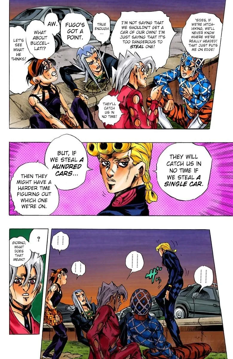 Read JoJo's Bizarre Adventure Part 5 Golden Wind Manga Online