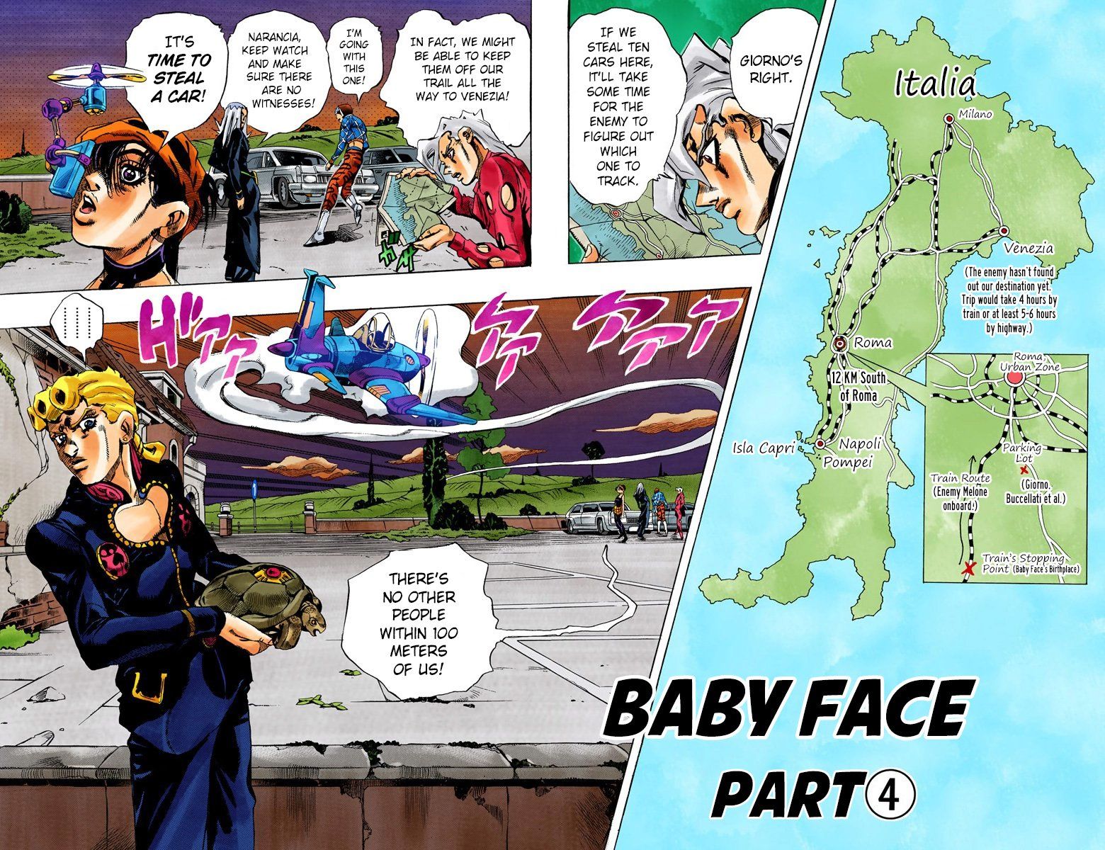 Read JoJo's Bizarre Adventure Part 5 Golden Wind Manga Online