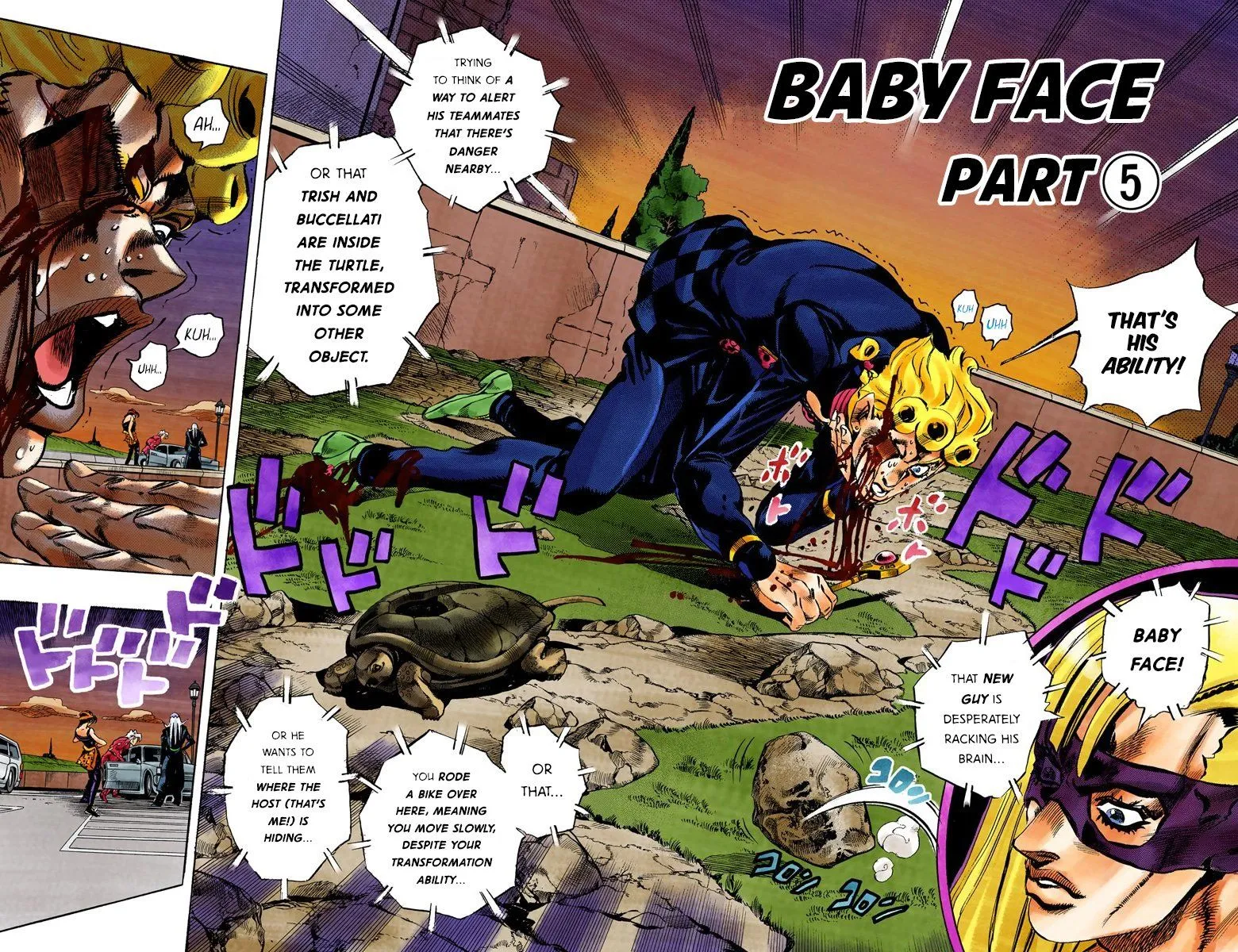 Read JoJo's Bizarre Adventure Part 5 Golden Wind Manga Online