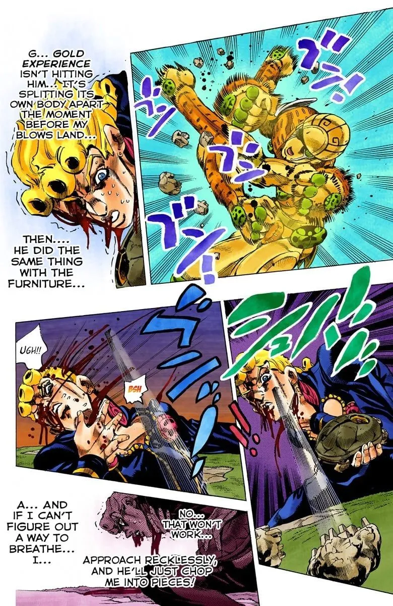 Read JoJo's Bizarre Adventure Part 5 Golden Wind Manga Online