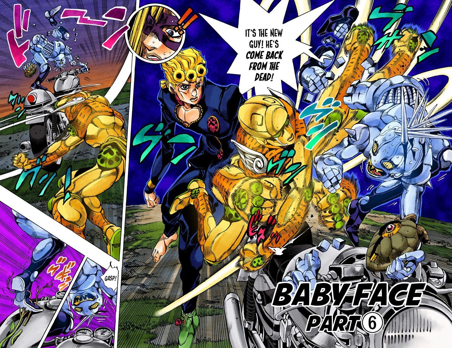 Read JoJo's Bizarre Adventure Part 5 Golden Wind Manga Online