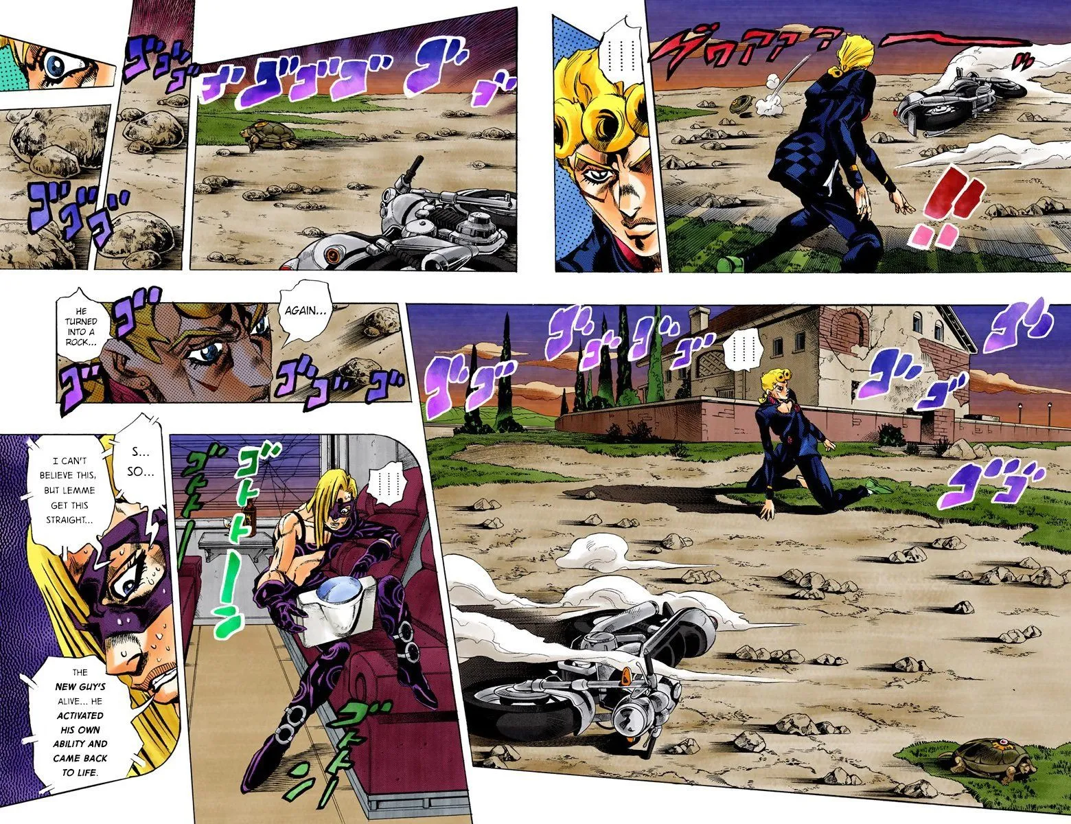 Read JoJo's Bizarre Adventure Part 5 Golden Wind Manga Online