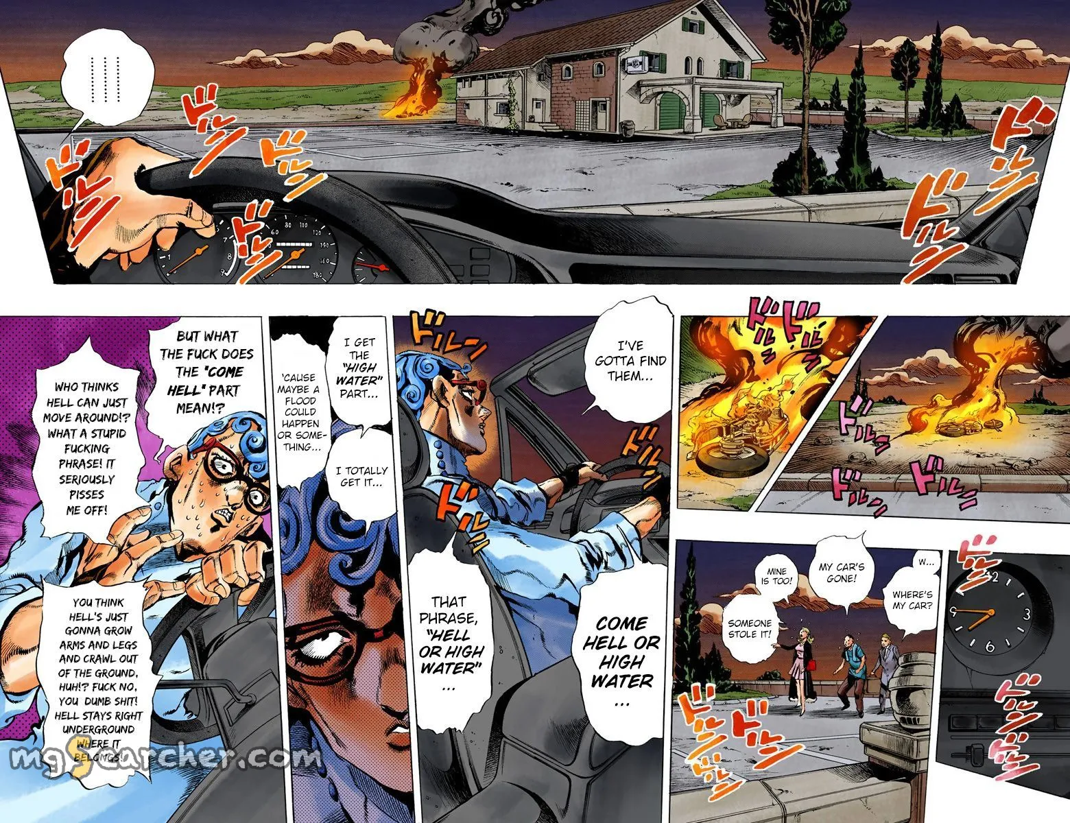 Read JoJo's Bizarre Adventure Part 5 Golden Wind Manga Online