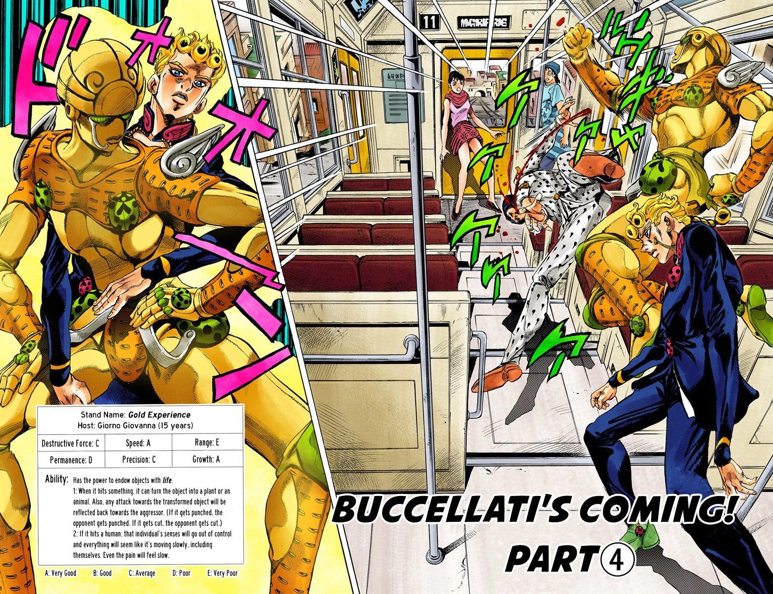 Read JoJo's Bizarre Adventure Part 5 Golden Wind Manga Online